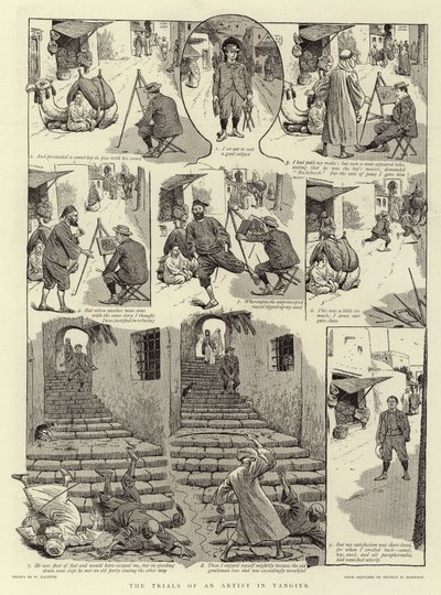De beproevingen van een kunstenaar in Tanger door William Ralston